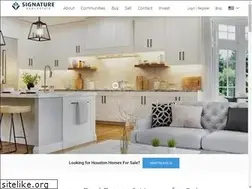 Sites similar to signaturehouston.com