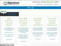 Sites similar to signaturehvac.com