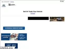 Sites similar to signaturehyundai.com