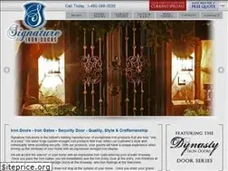 Sites similar to signatureirondoors.com