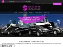 Sites similar to signaturelimohouston.com