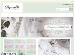 Sites similar to signaturelittleones.com
