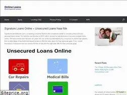 Sites similar to signatureloansnetwork.com