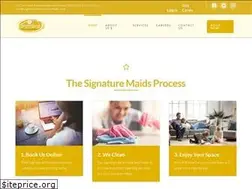 Sites similar to signaturemaids.com