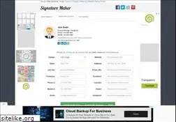 Sites similar to signaturemaker.net