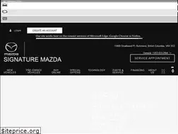 Sites similar to signaturemazda.com