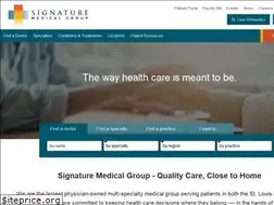 Sites similar to signaturemedicalgroup.com