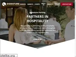 Sites similar to signatureparking.com