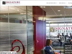 Sites similar to signatureperformance.com