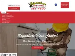 Sites similar to signaturepest.com