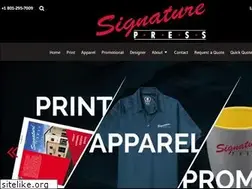 Sites similar to signaturepress.net