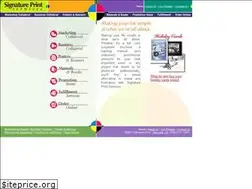 Sites similar to signatureprint.com