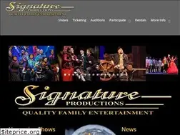 Sites similar to signatureproductions.net