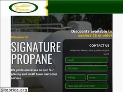 Sites similar to signaturepropane.net