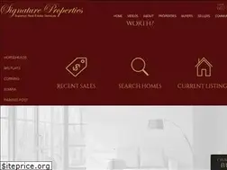 Sites similar to signaturepropertiesre.com