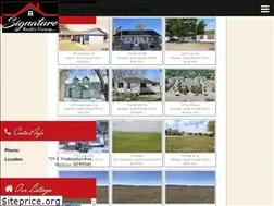 Sites similar to signaturerealtysd.com