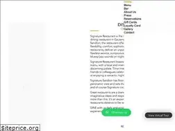 Sites similar to signaturerestaurant.co.za