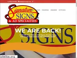 Sites similar to signaturesigns.com
