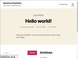 Sites similar to signaturesmegastore.com