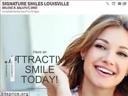 Sites similar to signaturesmileslouisville.com