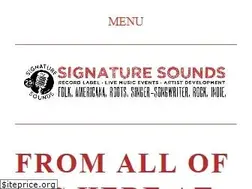 Sites similar to signaturesounds.com