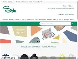 Sites similar to signaturespecialties.net