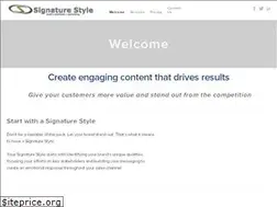 Sites similar to signaturestylepr.com