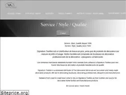 Sites similar to signaturetextiles.ca