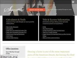 Sites similar to signaturetitleservices.net
