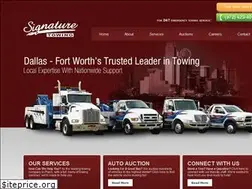 Sites similar to signaturetowing.com
