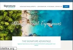 Sites similar to signaturetravelnetwork.com