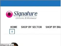 Sites similar to signatureuniforms.co.uk