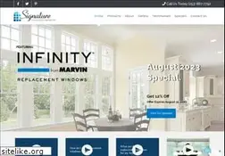Sites similar to signaturewindow.com