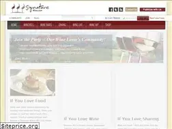 Sites similar to signaturewines.com