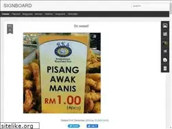 Sites similar to signboard1malaysia.blogspot.com