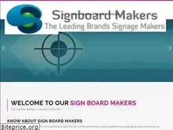 Sites similar to signboardmakers.com