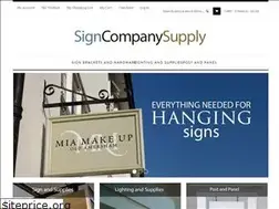 Sites similar to signcompanysupply.com