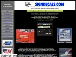 Sites similar to signdecals.com