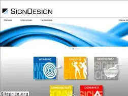 Sites similar to signdesign.de
