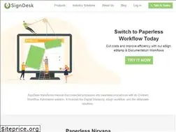 Sites similar to signdesk.com