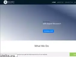 Sites similar to signetresearch.com
