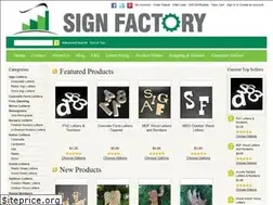Sites similar to signfactory.com