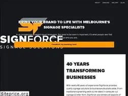 Sites similar to signforcepl.com.au