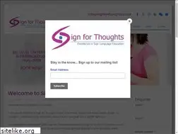 Sites similar to signforthoughts.co.uk