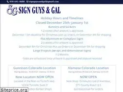 Sites similar to signguysandgal.com