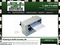 Sites similar to signheresigns.ca
