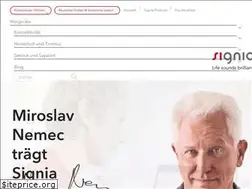 Sites similar to signia-hoergeraete.de