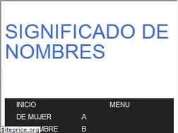 Sites similar to significado-de-nombres.net