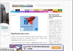 Sites similar to significadodascores.com.br