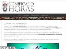 Sites similar to significadodelashoras.com